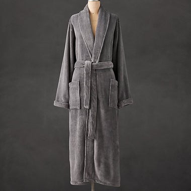 Restoration Hardware Luxury Plush Long Robe